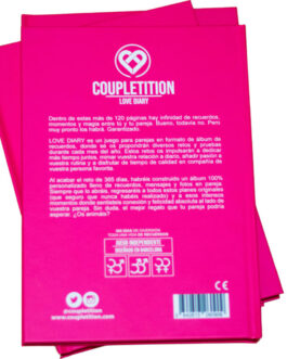 COUPLETITION – DIARIO D’AMORE ALBUM DI RICORDI  AUGURI DI COPPIA