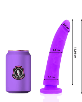 DELTA CLUB - TOYS DILDO MEDICO LILLA IN SILICONE 17 CM -O- 3 CM