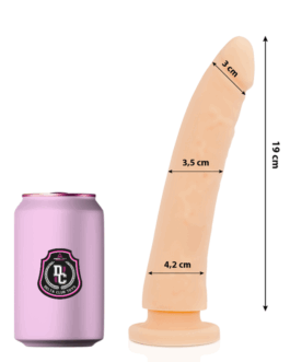 DELTA CLUB - TOYS DILDO NATURALE IN SILICONE MEDICO 20 CM -O- 4 CM