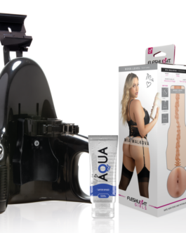 FLESHLIGHT – MIA MALKOVA BOSS LEVEL + LANCIO UNIVERSALE + LUBRIFICANTE AQUA QUALITÀ 50 ML