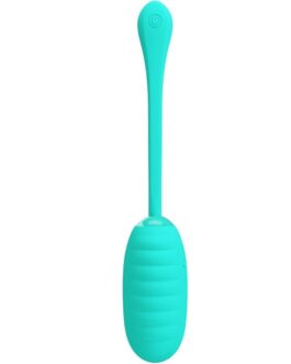 PRETTY LOVE – UOVO VIBRANTE RICARICABILE KIRK VERDE ACQUA
