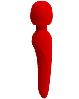 PRETTY LOVE – MASSAGGIATORE MEREDITH 12 MODALIT DI VIBRAZIONE ROSSO
