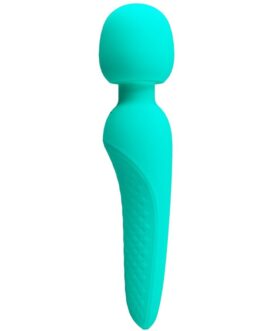 PRETTY LOVE – MASSAGGIATORE MEREDITH 12 MODALIT DI VIBRAZIONE VERDE ACQUA
