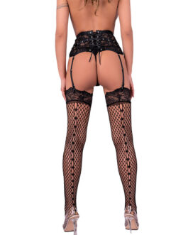 LIVCO CORSETTI FASHION – JELLY LC 90673 LIGUERO + MEDIAS NEGRO