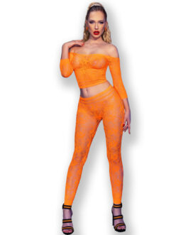 CHILIROSE – CR 4661 TOP  LEGGINS NEGRO S/M
