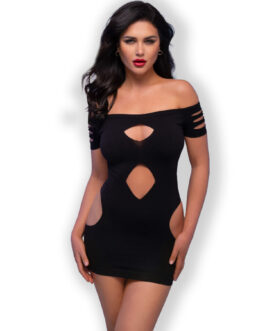 CHILIROSE – CR 4671 VESTIDO NEGRO S/M