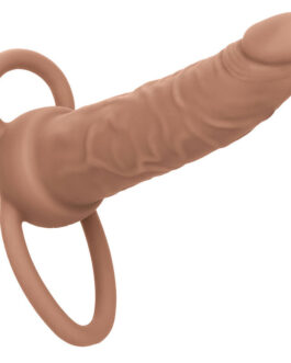 CALEXOTICS - PERFORMANCE MAXX RICARICABILE DOPPIO PENETRATORE MARRONE PELLE