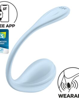 SATISFYER – STIMOLATORE PUNTO G PETALE LISCIO SKY BLUE APP GRATUITA