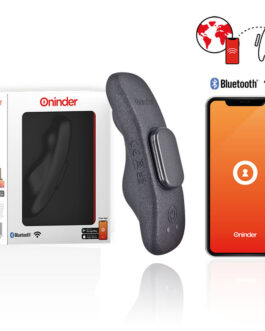 ONINDER – VIBRATORE RICARICABILE MANILA PANTY 9 VELOCITÀ 9.6 CM X 2.6 CM – APP GRATUITA