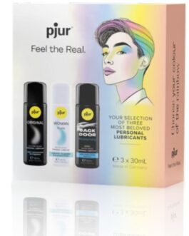 PJUR – SET PRIDE LUBRIFICANTI PREMIUM 3 X 30 ML