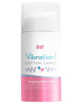 INTT – GEL LIQUIDO VIBRATORE POTENTE STIMOLANTE INTIMO PER ZUCCHERO DI COTONE 15 ML