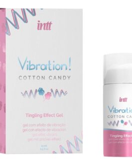 INTT – GEL LIQUIDO VIBRATORE POTENTE STIMOLANTE INTIMO PER ZUCCHERO DI COTONE 15 ML