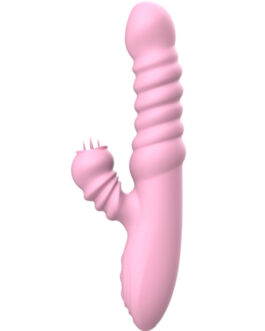 ARMONY – VIBRATORE MULTIFUNZIONE CON LINGUA STIMOLANTE EFFETTO CALORE ROSA