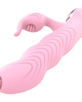 ARMONY – VIBRATORE MARCIA E SPINTA DOPPIA LINGUA EFFETTO CALORE ROSA