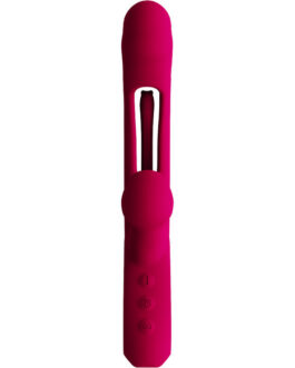 ARMONY – VIBRATORE IMPACT SWING E DOPPIO STIMOLATORE MODELLO 2 BORDEAUX