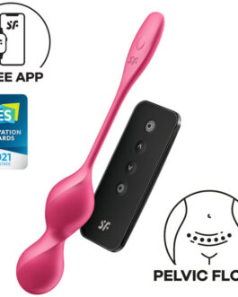 SATISFYER – LOVE BIRDS 2 SFERE KEGEL VIBRANTI + APP GRATUITA