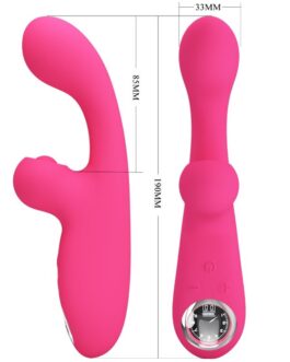 PRETTY LOVE - SKYLAR VIBRATORE STIMOLATORE ROSA