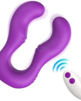 ARMONY – VIBRATORE SERAPH DOPPIO TELECOMANDO VIOLA