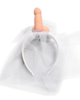 DIABLO PICANTE – VELO DA SPOSA BIANCO CON PENE