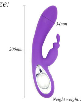 ARMONY – VIBRATORE CON ANELLO BELLA VIOLA CONIGLIO