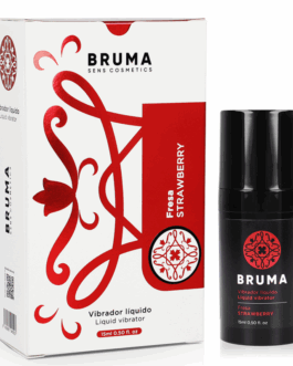 BRUMA – VIBRATORE LIQUIDO ULTRA SCORREVOLE FRAGOLA 15 ML