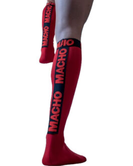 MACHO – CALCETINES FINOS ROJO TALLA UNICA