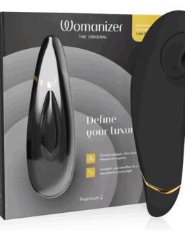 WOMANIZER – PREMIUM 2 STIMOLATORE CLITORALE NERO
