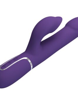 PRETTY LOVE - ZALIN PERLE VIBRATORE CONIGLIO 4 EN 1 VIOLA