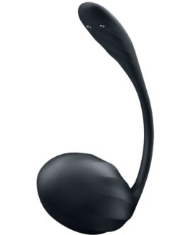 SATISFYER – RIBBED PETAL STIMOLATORE PUNTO G TELECOMANDO NERO APP GRATUITA