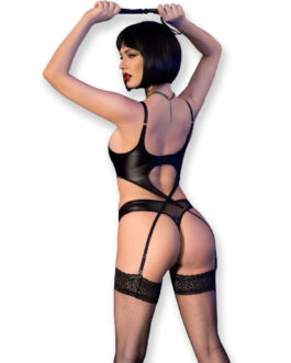 CHILIROSE – CR 4625 SET CUATRO PIEZAS CROTCHLESS ROJO S