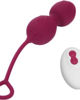 ARMONY – BLOSSOMS MANUBRIO VAGINALE VIBRAZIONE TELECOMANDO 10 VIBRAZIONI ROSSO SCURO