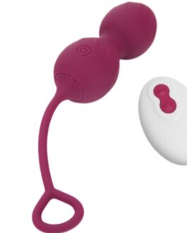 ARMONY – BLOSSOMS MANUBRIO VAGINALE VIBRAZIONE TELECOMANDO 10 VIBRAZIONI ROSSO SCURO