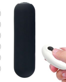 ARMONY – SPLASH JOIE VIBRATORE BULLET IN SILICONE TELECOMANDO 10 VIBRAZIONI 75 X 19 CM NERO