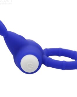 ARMONY – MS BUNNY ANELLO VIBRATORE IN SILICONE BLU