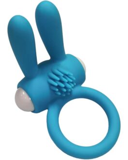 ARMONY – MR BUNNY ANELLO VIBRATORE IN SILICONE NERO