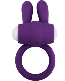 ARMONY – MR BUNNY ANELLO VIBRATORE IN SILICONE VIOLA