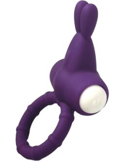ARMONY – MS BUNNY ANELLO VIBRATORE IN SILICONE VIOLA