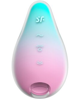 SATISFYER – MERMAID VIBES STIMOLATORE E VIBRATORE MENTA E ROSA