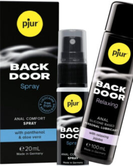 PJUR – BACK DOOR SET DI LUBRIFICANTE ANALE E SPRAY
