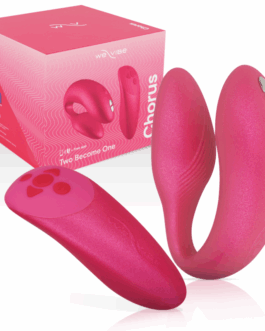 WE-VIBE – VIBRATORE CHORUS PER COPPIA CON SQUEEZE CONTROL ROSA