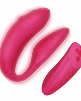 WE-VIBE – VIBRATORE CHORUS PER COPPIA CON SQUEEZE CONTROL ROSA