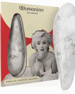WOMANIZER – MARILYN MONROE CLASSIC 2 STIMOLATORE DEL CLITORIDE MARMO BIANCO