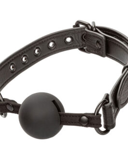 CALEXOTICS – NOCTURNAL BALL GAG SILICONE NERO