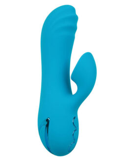 CALEXOTICS – SUNSET BEACH SEDUCER VIBRATORE E STIMOLATORE 10 FUNZIONI BLU