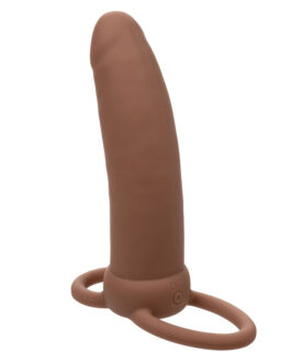 CALEXOTICS – MAXX THICK DUAL PENETRATOR 10 VIBRAZIONI MARRONE