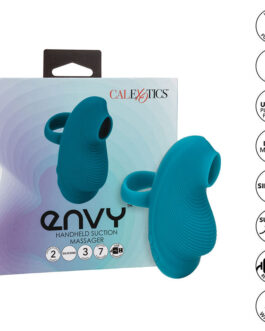 CALEXOTICS - ENVY MASSAGGIATORE PALLA ROTANTE PORTATILE 7 VIBRAZIONI BLU