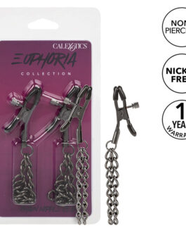 CALEXOTICS – EUPHORIA CATENA MORSETTI PER CAPEZZOLI 14,5 CM