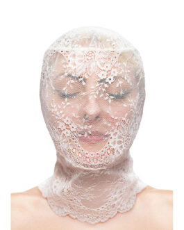NS NOVELTIES – FETISH  FASHION CAPPUCCIO IN PIZZO BIANCO