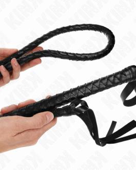 KINK – FRUSTA SERPENTE LUNGA NERA 210 CM
