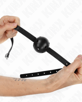 KINK – SIMPLICITY PALLA TRASPIRANTE NERA 4,5 CM BAVAGLIO 62 x 1,5 CM
